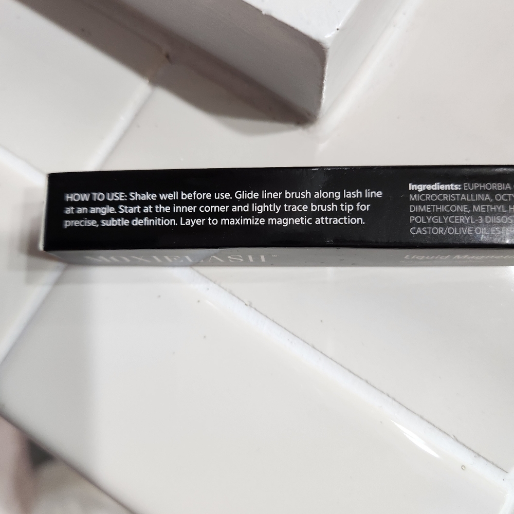 NIB MoxieLash Liquid Magnetic Eyeliner Black Full Size Bundle Of 2 - Picture 8 of 10